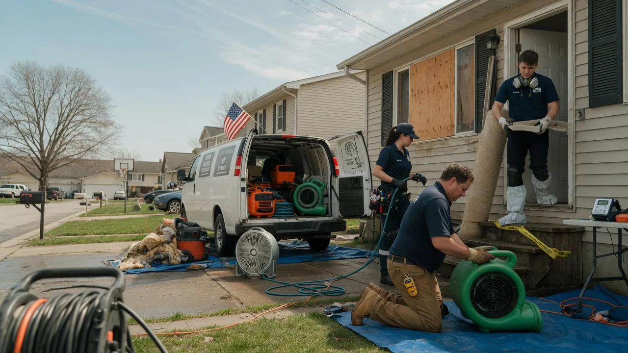 Water Damage Restoration in Kipton, OH near me